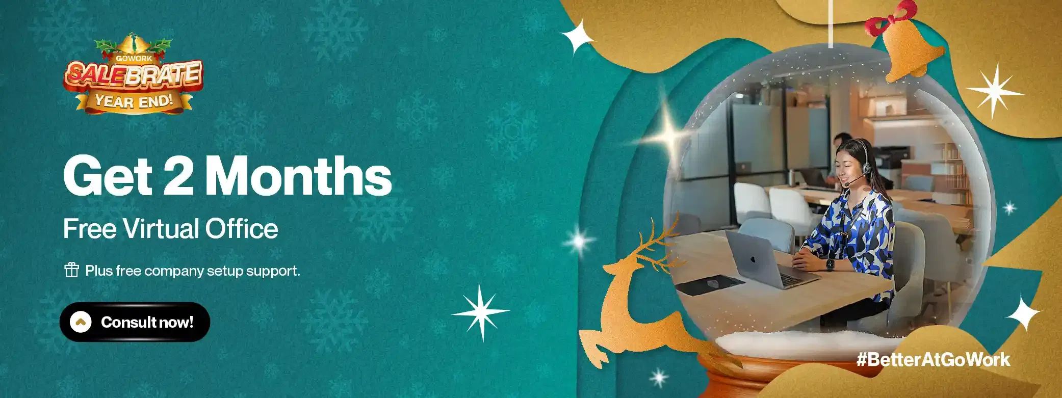 2 Months Free of Virtual Office and Get Company Registration Promo