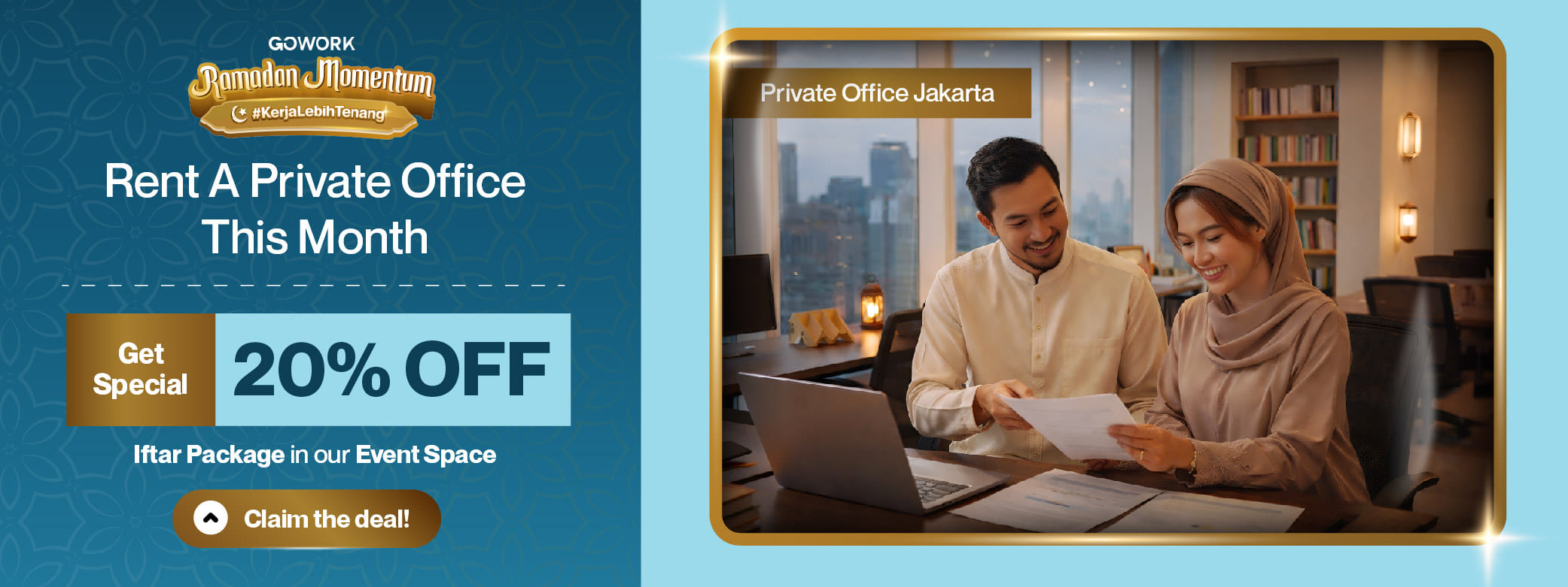 Sewa Private Office Jakarta, Hemat 20% Ruang Acara Bukber!