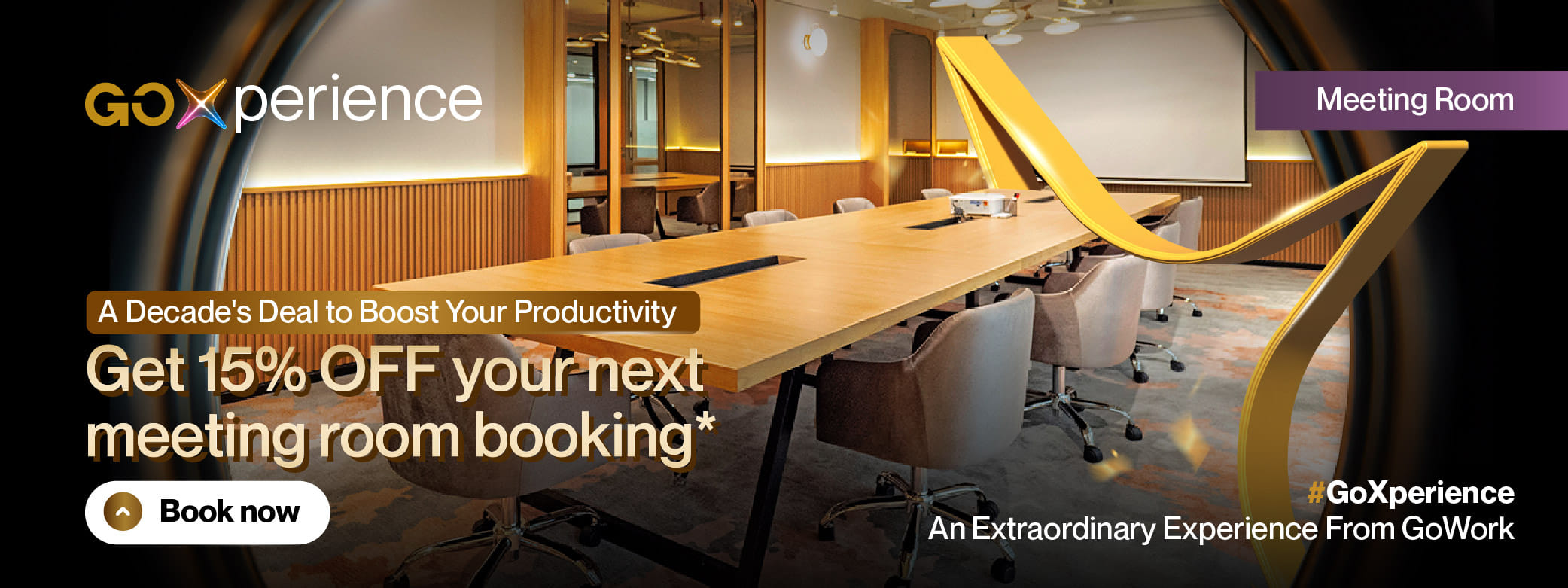10 Years of Bringing Teams Together: Save 15% on Your Next Meeting Room Booking