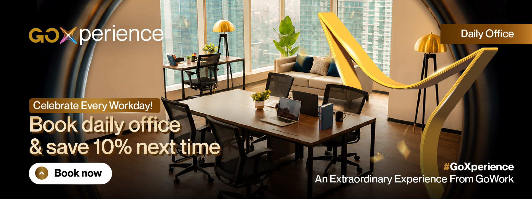 10 Years of Our Dedication: Try Daily Office Rental and Save 10% for Your Next Experience!